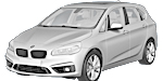 BMW F45 B0509 Fault Code